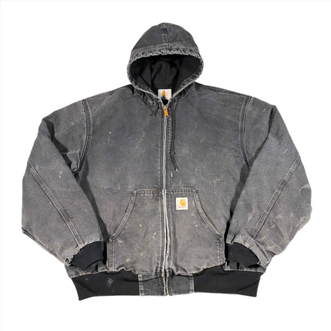 Vintage 90's Carhartt Hooded Active Jacket