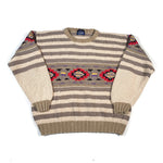 Vintage 80's Woolrich Southwestern Style Crewneck Sweater