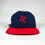 Vintage 90's Zero Restriction Gore-Tex Navy & Red Golf Hat