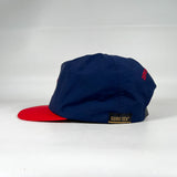 Vintage 90's Zero Restriction Gore-Tex Navy & Red Golf Hat