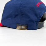 Vintage 90's Zero Restriction Gore-Tex Navy & Red Golf Hat