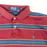 Vintage 90's Polo Ralph Lauren Long Sleeve Rugby Shirt