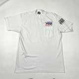 Vintage 1994 Eddie Johnson #57 Pro Car Racing Pocket T-Shirt