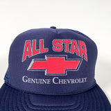 Vintage 80's All Star Genuine Chevrolet Trucker Hat