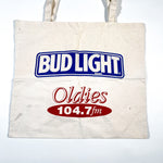 Vintage 90's Richmond Braves Bud Light Oldies Tote Bag