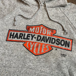 Vintage 1990 Harley Davidson 3D Emblem Hoodie Sweatshirt