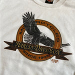 Vintage 1991 3D Emblem Harley Davidson Eagle Crewneck Sweatshirt