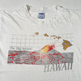 Vintage 80's Hawaii The Big Island Volcano T-Shirt