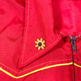 Vintage 70's Red P.A.G. Corn Logo Western Windbreaker Jacket