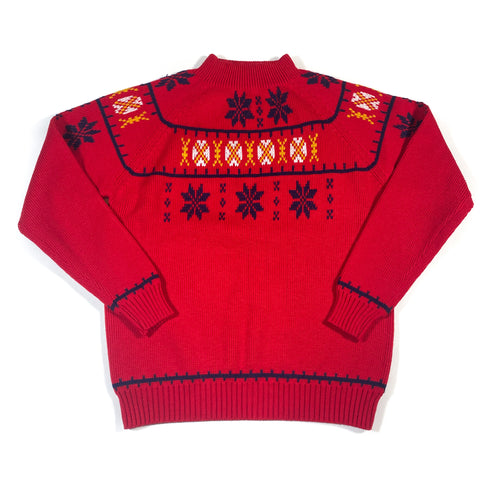 Vintage 70's JCPenney Nordic Winter Snowflake Sweater