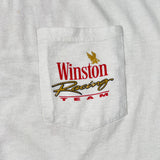 Vintage 1992 Winston Racing Team Pocket T-Shirt