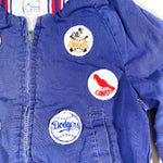 Vintage 60's Toddler Baseball Team Patch Jacket