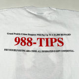 Vintage 90s Grand Prairie Crime Watch T-Shirt