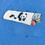 Vintage Y2K Enjoi Panda Lighter Skateboard Graphic T-Shirt