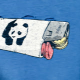 Vintage Y2K Enjoi Panda Lighter Skateboard Graphic T-Shirt