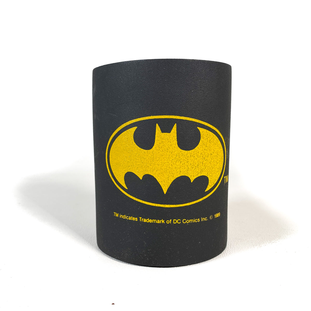 Vintage 1989 Batman Bat Signal Can Cooler – CobbleStore Vintage