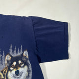Vintage 90's Juneau Alaska Wolves Graphic T-Shirt