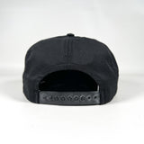 Vintage 90's Levi Strauss Black Chenille Sample Snapback Hat