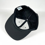 Vintage 90's Levi Strauss Black Chenille Sample Snapback Hat