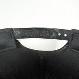 Vintage 90's Levi Strauss Black Chenille Sample Snapback Hat