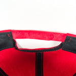 Vintage 90's Levi Strauss Red Chenille Sample Snapback Hat