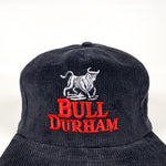 Vintage 90's Bull Durham Smoking Tobacco Corduroy Hat