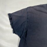 Vintage Y2K Faded Black Blank Pocket T-Shirt