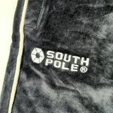 Vintage Y2K Southpole Velour Athletic Shorts Black Track Shorts
