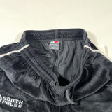 Vintage Y2K Southpole Velour Athletic Shorts Black Track Shorts
