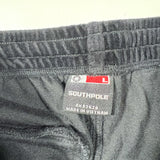 Vintage Y2K Southpole Velour Athletic Shorts Black Track Shorts