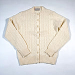 Vintage 60's Archie Brown & Son Button Up Wool Sweater