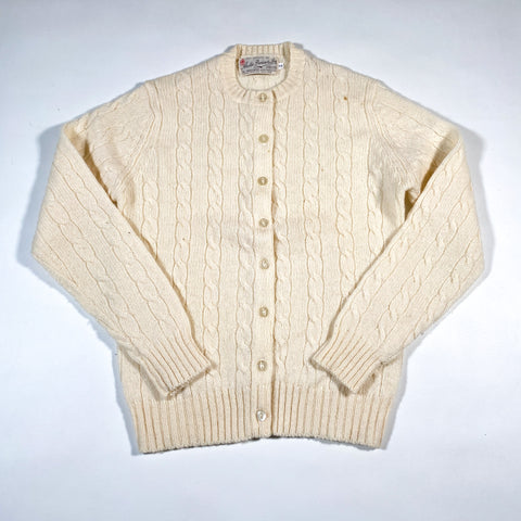Vintage 60's Archie Brown & Son Button Up Wool Sweater