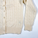 Vintage 60's Archie Brown & Son Button Up Wool Sweater