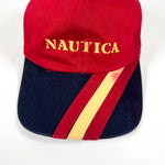 Vintage 90's Nautica Racing Stripe Hat