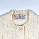 Vintage 60's Archie Brown & Son Button Up Wool Sweater