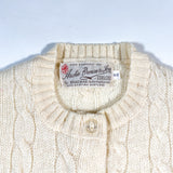 Vintage 60's Archie Brown & Son Button Up Wool Sweater