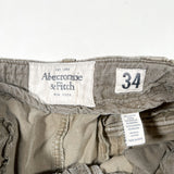 Vintage Y2K Abercrombie & Fitch Paratrooper Cargo Shorts