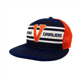 Vintage 80's Virginia Cavaliers UVA Lucky Stripe Trucker Hat