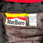 Vintage 90's Marlboro Long Hooded Windbreaker Jacket