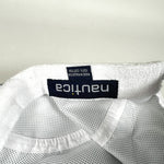 Vintage 90's Nautica White Reflective 3M Strapback Sample Hat