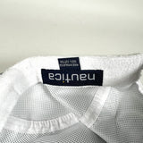 Vintage 90's Nautica White Reflective 3M Strapback Sample Hat
