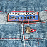Vintage 90's Menace The Saint Baggy Denim Shorts