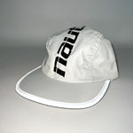 Vintage 90's Nautica White Reflective 3M Strapback Sample Hat