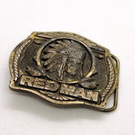 Vintage 1988 Red Man Tobacco Belt Buckle