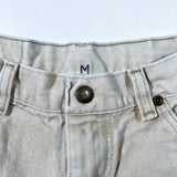 Vintage 90's Wrangler Cream Denim Cut Off High Rise 26 Waist Shorts