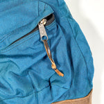 Vintage 1995 Jansport Made in USA Leather Bottom Backpack