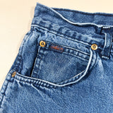 Vintage 90's Chic High Rise Cut-Off Denim Shorts