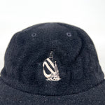 Vintage 90's Nautica Sailing Black Fleece Sample Hat