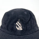 Vintage 90's Nautica Sailing Black Fleece Sample Hat
