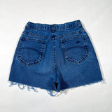 Vintage 90's Chic High Rise Cut-Off Denim Shorts